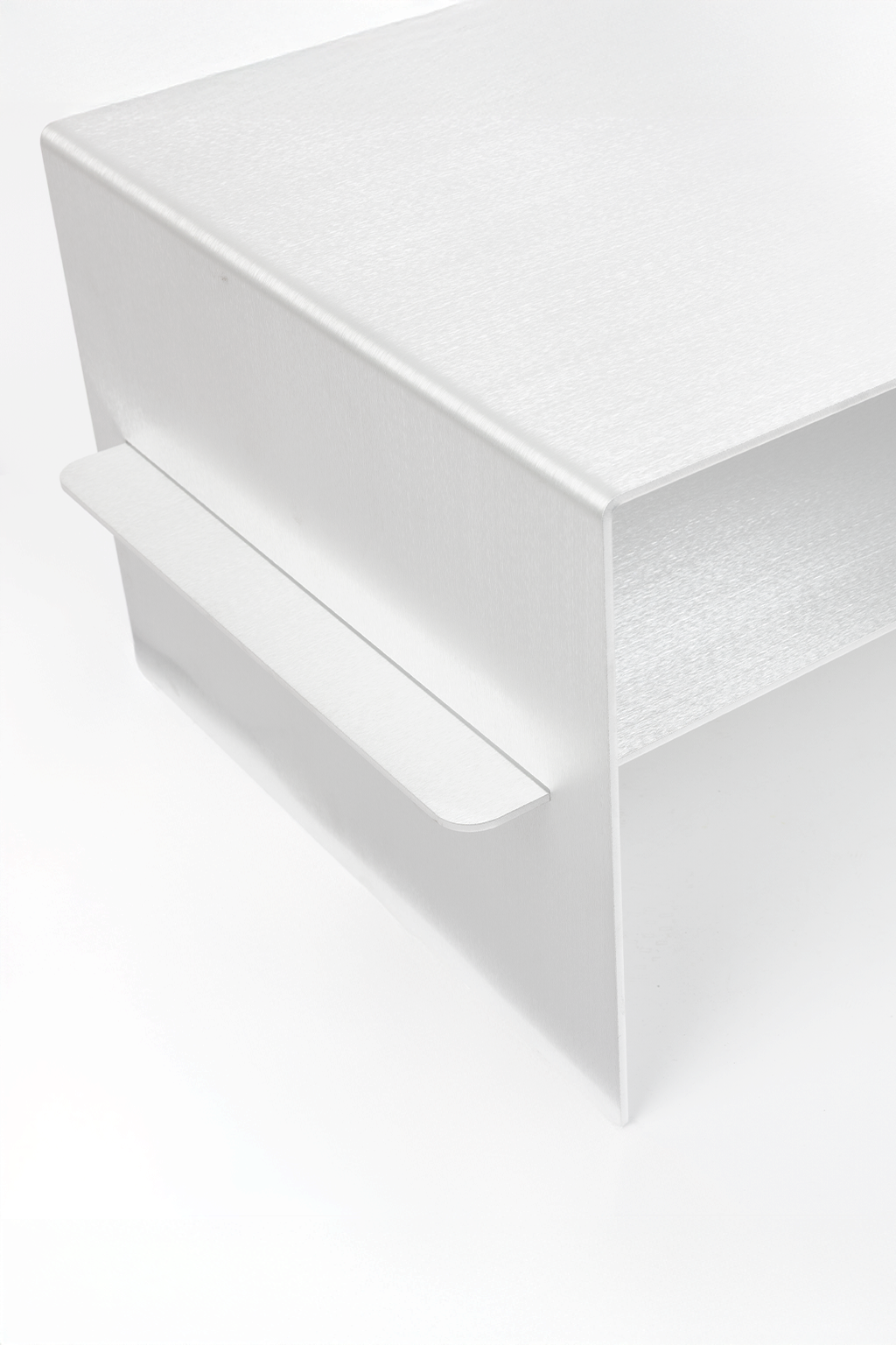 LURA_3 | Sofabord, 80 cm m. hylde